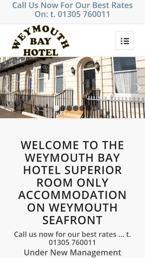 Weymouth Bay Hotel Eksteriør billede